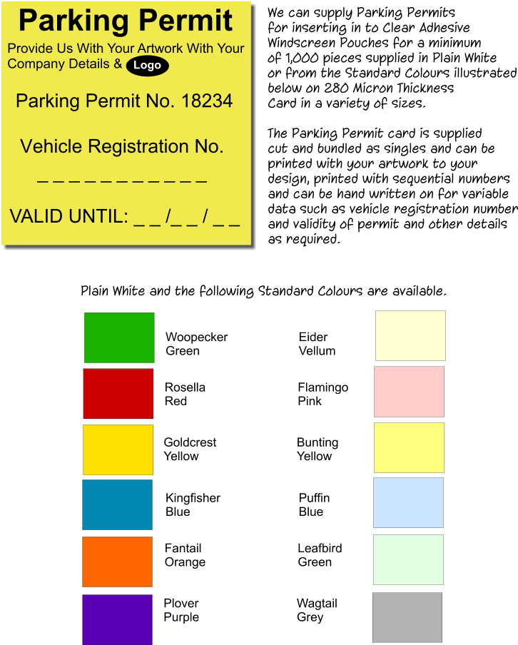 PVC Windscreen Parking Discs for Car Waxun 10Pcs Parking Permit Holder Clear Self-adhesive Ticket and Note Holders Caravan Windscreen Van 