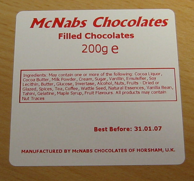 Red Thermal Transfer Ribbons